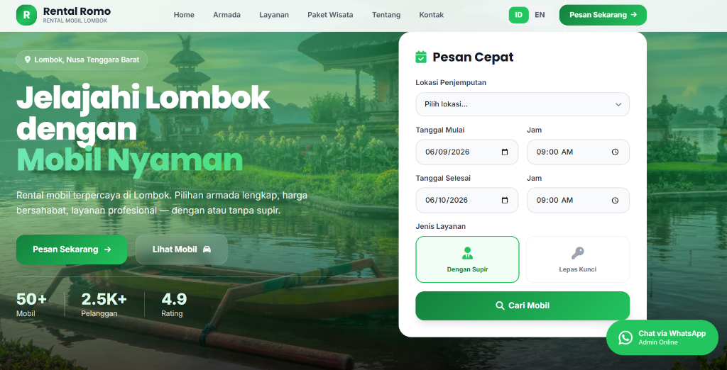 Car Rental Lombok